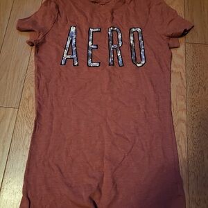 Aeropostal classic crew size extra small Brown